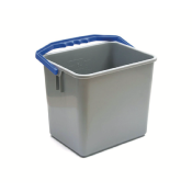 Seau 6L gris avec anse couleur pour chariot ARIANE - ALPHA