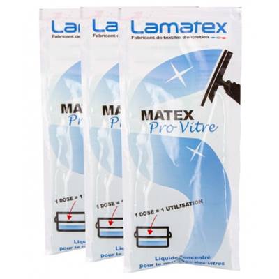 Dosette MATEX PRO VITRE 50ml - Carton de 50 dosettes