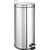 Poubelle à pédale - Inox - 12L