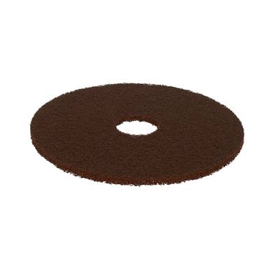 Disque abrasif marron - Décapage à sec et remise en état des sols - Diamètre 406mm