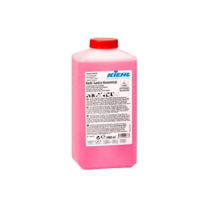 Nettoyant sanitaires concentré Ecolabel SanEco - Carton de 3 flacons 2l