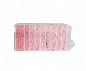 Tampon blanc sur éponge rose grand modèle - Sponrex - Sachet de 10