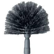 Balai tête de loup 1/2 ronde avec fibres vinyle 