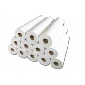 Drap d'examen blanc Pure Ouate 2 plis lisses 135 fts 50x35cm - Carton de 6 rouleaux