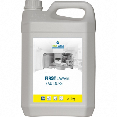 Lavage eau dure pour machine - FIRST CLEAN - Bidon 5l