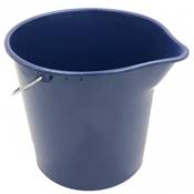Seau rond bleu 13L - Economique