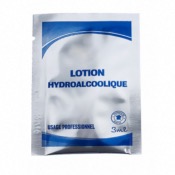 Lotion hydroalcoolique en format dosette de 3ml - Carton de 500