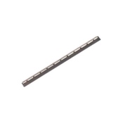 Barrette S inox avec lamelle caoutchouc dur 35 cm 
