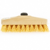 Brosse lave-pont chiendent avec douille à vis - 22cm