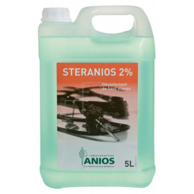 Désinfectant dispositif médicaux STERANIOS 2% - Bidon 5l