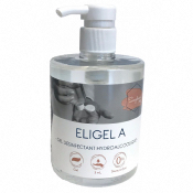 Gel hydroalcoolique - ELIGEL A - Flacon à pompe 500ml