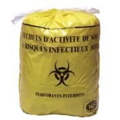 Sac Poubelle DASRI 30L - 20 microns - Carton de 500 Sacs