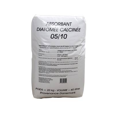 Absorbant Terre de Diatomé 15/10 - Sac de 40 Litres