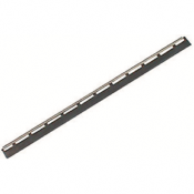 Barrette S inox avec lamelle caoutchouc dur 25 cm 