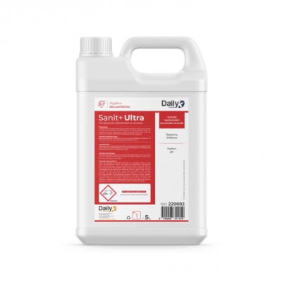 Gel détartrant désinfectant et rénovant SANIT+ ULTRA - Daily K - Bidon 5l
