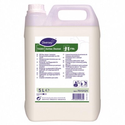 Détergent spécifique sols antistatiques - TASKI JONTEC DESTAT - Bidon 5l 