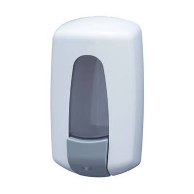 Distributeur de savon vrac Blanc ABS - 1L