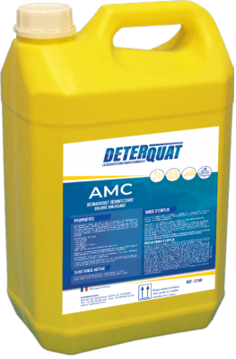 Dégraissant désinfectant chloré alimentaire - DETERQUAT AMC - Bidon de 5l
