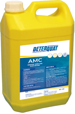 Dégraissant désinfectant chloré alimentaire - DETERQUAT AMC - Bidon de 5l