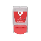 Distributeur de gel hydroalcoolique pour recharge 1l