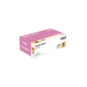 Gant vinyle micro poudré transparent AQL 1.5 - boîte de 100 (S à XL) 
