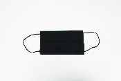 Masque en tissu enfant - Noir - A l'unité 