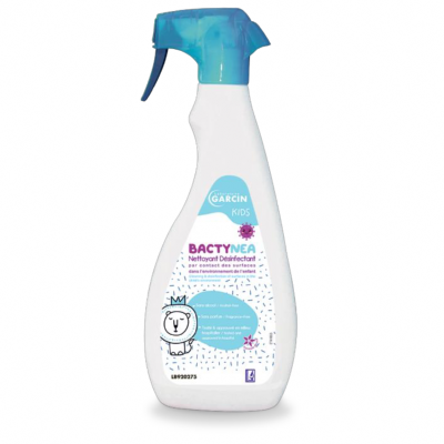 Nettoyant désinfectant surfaces - BACTYNEA KIDS - Laboratoire Garcin - Spray 750ml