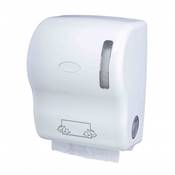 Distributeur essuie-mains rouleaux - Blanc - Plastique ABS
