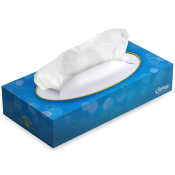 Mouchoirs blancs KLEENEX - 2 plis - 8827 - Carton de 24 boîtes de 100 feuilles