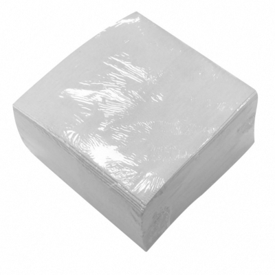 Chiffon essuyage WIPTEX blanc non tissé 34x35cm - Carton de 600