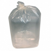 Sac Poubelle 30L Transparent - 11 microns - Carton de 500 Sacs