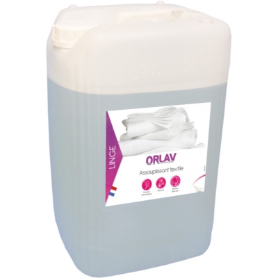 Assouplissant textile liquide - ORLAV - Bidon de 20l