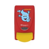 Distributeur de savon enfant rouge pour recharge 1l
