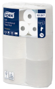 Papier Hygiénique Rouleau Traditionnel doux blanc 2 plis - TORK T4 - Carton de 72 rouleaux
