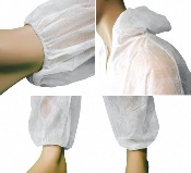 Combinaison blanche à capuche avec Surchaussures - Non tissé - Taille unique (XL) 