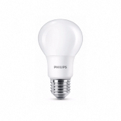 Ampoule LED standard dépolie PHILIPS - E27 7,5-60W - 4000K