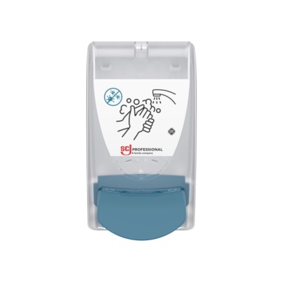 Distributeur de savon antimicrobien pour recharge 1l