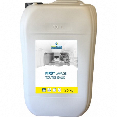 Lavage toutes eaux pour machine - First Clean - Bidon 20l