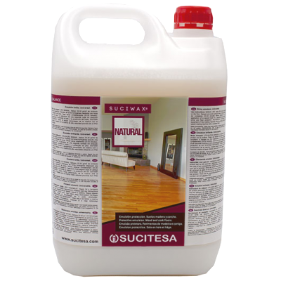 Emulsion de protection sols SUCIWAX NATURAL - Bidon de 5l