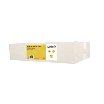 Film alimentaire 60cm x 300m - Carton de 4 recharges