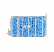 Tampon blanc sur éponge surfaces délicates - Sachet de 10