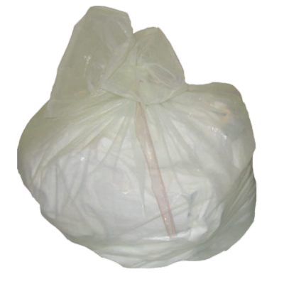 Sac hydrosoluble eau chaude transparent 660 x H 840 mm - 26 microns - Carton de 200 Sacs