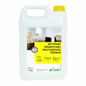 Nettoyant désinfectant multi-surfaces - PREMIUM ANIOS - Bidon 5l