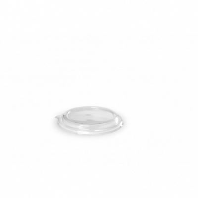 Couvercle en pet transparent diamètre 150 mm pour pot rond 750 ml - Carton de 300
