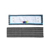 Frange microfibre fine CONFORT poches et languettes 2 oeillets 40cm - Lot de 10
