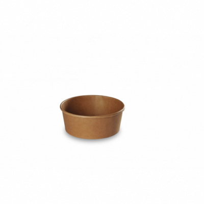 Pot rond kraft brun 750 ml - Carton de 300