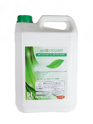 Nettoyant sanitaire ADONIS' SANIT Ecolabel - Bidon de 5L