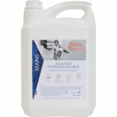 Solution hydroalcoolique - Eligel A - Bidon 5L