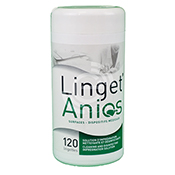 Lingettes nettoyantes et désinfectantes LINGET'ANIOS - Boîte de 120