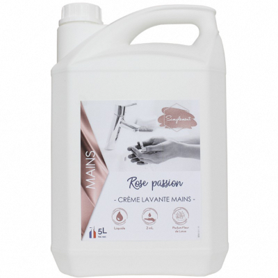 Crème lavante mains douce - Parfum floral - Bidon 5L